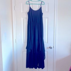 Michael Kors navy maxi dress